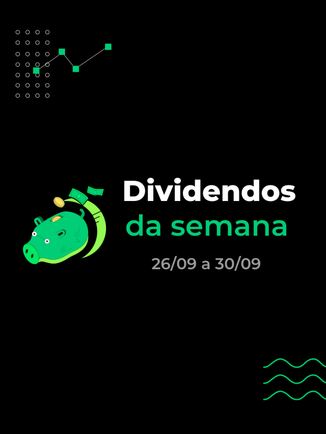 Dividendos da semana 26/09/2022