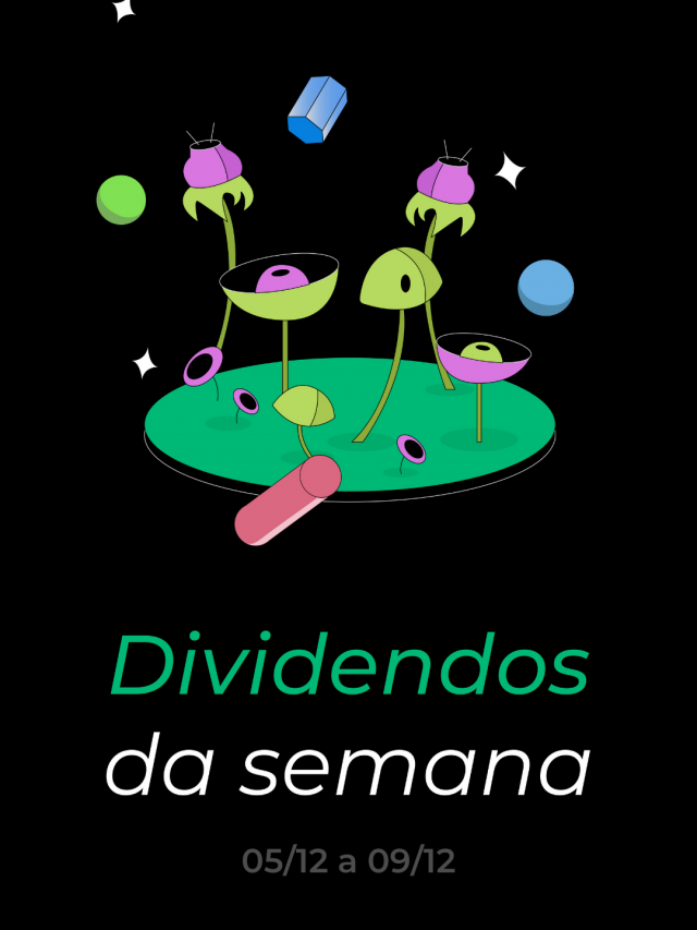 Dividendos de ações da semana 05/12/2022